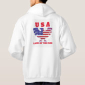 Veste À Capuche USA - Pays des Libres (Dos)