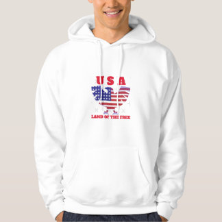 Veste À Capuche USA - Pays des Libres