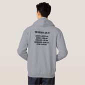 VESTE À CAPUCHE USS COMSTOCK (LSD-19) (Dos entier)