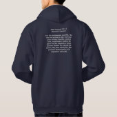 VESTE À CAPUCHE USS HORNET (CV-12) (Dos)