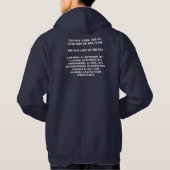 VESTE À CAPUCHE USS NEW YORK (BB-34) (Dos)