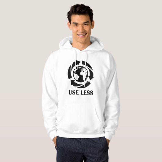 Veste À Capuche Utiliser moins (Devant entier)