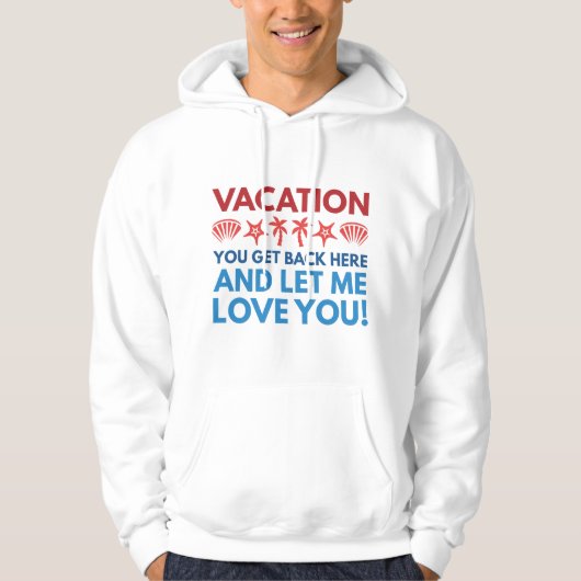 Veste À Capuche Vacances (Devant)