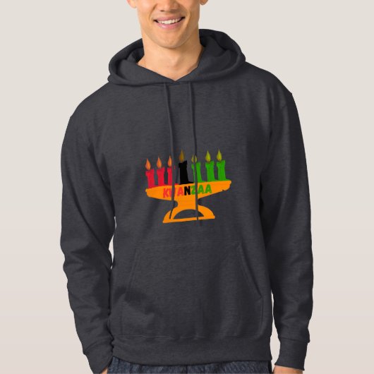Veste À Capuche vacances à kwanzaa (Devant)