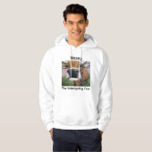 Veste À Capuche Vache curieuse qui interrompt (Devant entier)