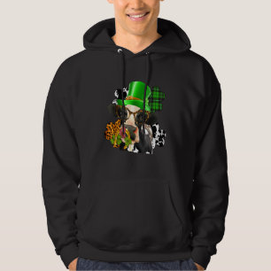 Veste À Capuche Vache Highland Avec C St Patrick Day Cheval Leopar
