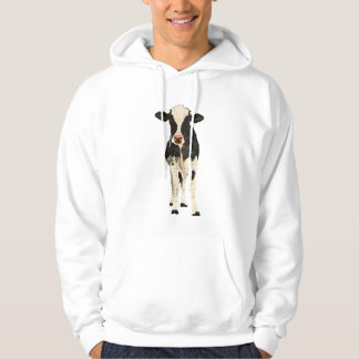 Veste À Capuche Vache Hoody à onyx et à ivoire