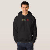 Veste À Capuche Vague de surf (Devant entier)