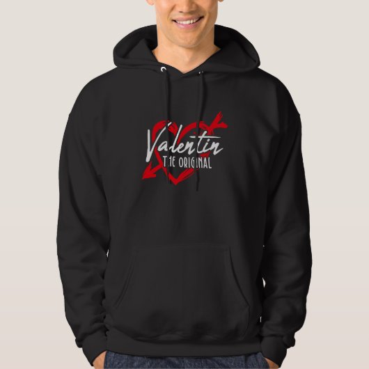 Veste À Capuche Valentin La soirée de Saint-Valentin originale (Devant)