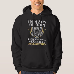 Veste À Capuche Valhalla Guerrier Nordique Fils d'Odin Viking Nors