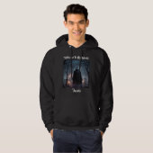 Veste À Capuche Vampire dans le cimetière (Devant entier)