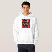 Veste À Capuche Vampirisme, amour des vampires et lore des vampire (Devant entier)