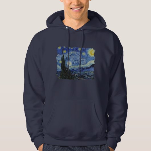 Veste À Capuche Van Gogh * Nuit étoilée (Devant)