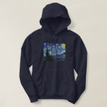 Veste À Capuche Van Gogh * Nuit étoilée<br><div class="desc">La nuit étoilée de Van Gogh. 
Visitez mon magasin pour un design plus intéressant et plus de choix de couleurs => zazzle.com/iwheels*</div>