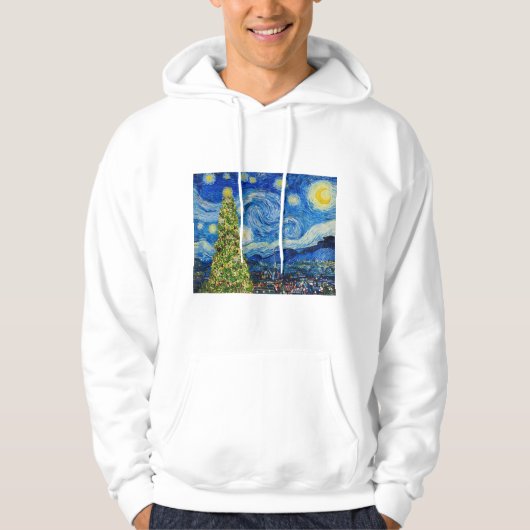 Veste À Capuche Van Gogh Starry (Devant)