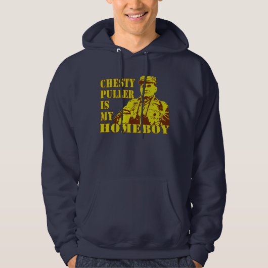 Veste À Capuche Vaniteux est mon Homeboy (Devant)