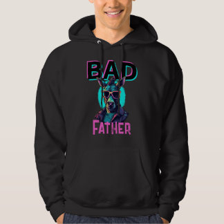 Veste À Capuche Vaporwave Badass Père Cool Donkey Lunettes de sole