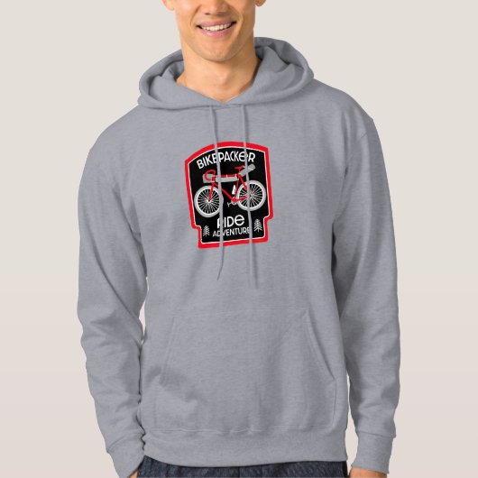 Veste À Capuche Vélo de randonnée à vélo (Devant)