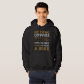 Veste À Capuche Vélo - Rien ne vaut le vélo (Devant entier)