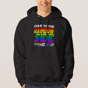 Veste À Capuche Venez À Rainbow Side Fier Ally Pride Lgbt Les