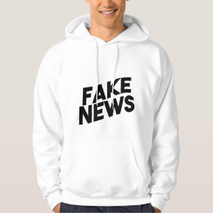 Veste À Capuche Vérité à la mode de courrier de fausses nouvell