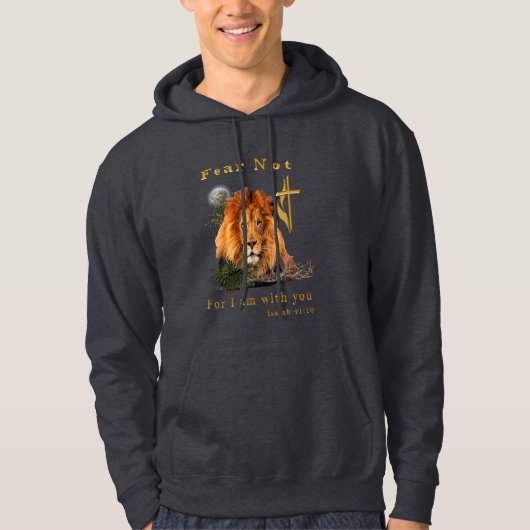 Veste À Capuche Verset biblique (Devant)