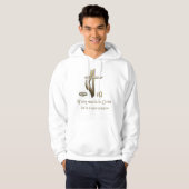 Veste À Capuche verset de la Bible (Devant entier)