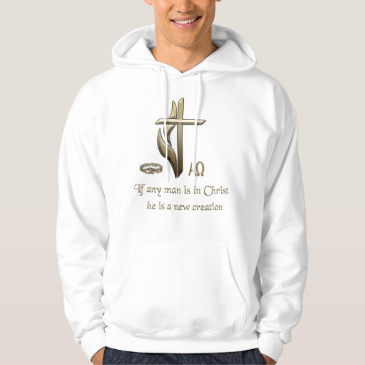Veste À Capuche verset de la Bible (Devant)