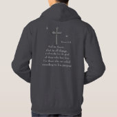 Veste À Capuche verset de la Bible (Dos)
