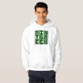 Veste À Capuche Vert menthe, couleur (Devant entier)