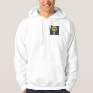 VESTE À CAPUCHE VESTE  A CAPUCHE BLANCHE  TOP DESIGN  INDIANA USA
