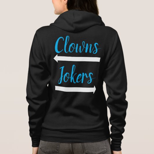 Veste À Capuche Veste de clowns et de jokers (Dos)
