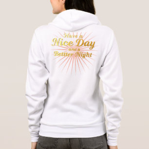 Veste À Capuche Vêtement de paix de coucher de soleil : Meilleure