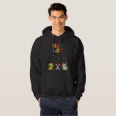 Veste À Capuche Vêtements de Noël mignons (Devant entier)