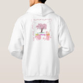 Veste À Capuche Vibe Attracts Tribe Cherry Blossom Hoodie  (Dos)