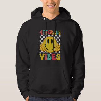 Veste À Capuche Vibes de 4e année Enseignants de première journée