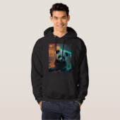 Veste À Capuche Vibes de Panda Mignon (Devant entier)