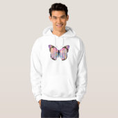 Veste À Capuche Vibes de papillon Dreamer (Devant entier)