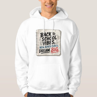 Veste À Capuche Vibes de rentrée scolaire – Tee-shirt homme motiva