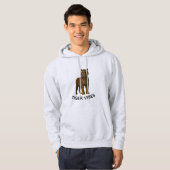 VESTE À CAPUCHE VIBES DU TIGRE (Devant entier)