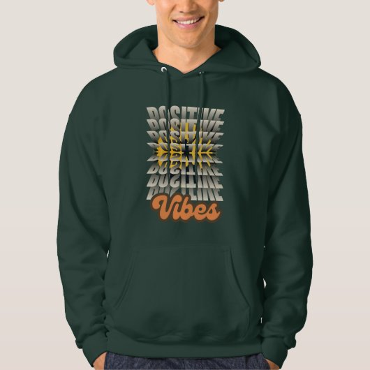 Veste À Capuche Vibes positives (Devant)