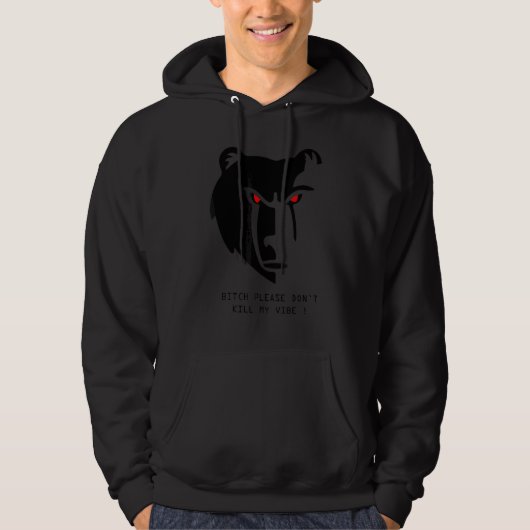 Veste À Capuche Vibes Wolf (Devant)
