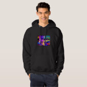 Veste À Capuche Vie Chiptune (Devant entier)