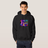 Veste À Capuche Vie Chiptune (Devant entier)