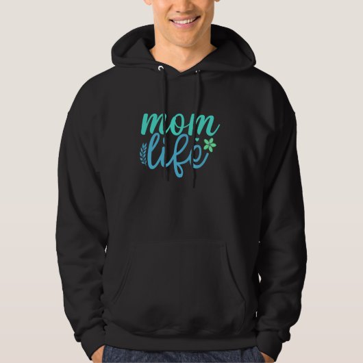 Veste À Capuche Vie de maman (Devant)