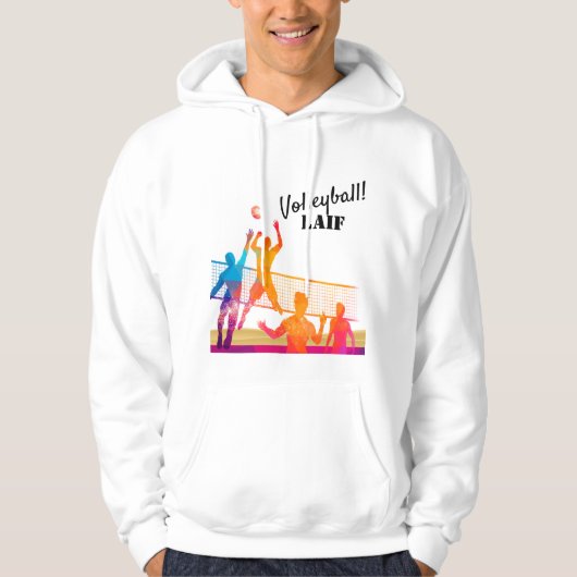 Veste À Capuche Vie de volley-ball (Devant)