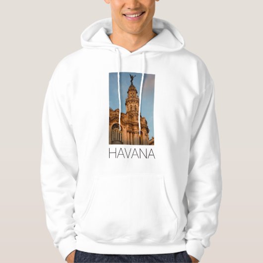 Veste À Capuche Vieille flèche de bâtiment, La Havane, Cuba (Devant)