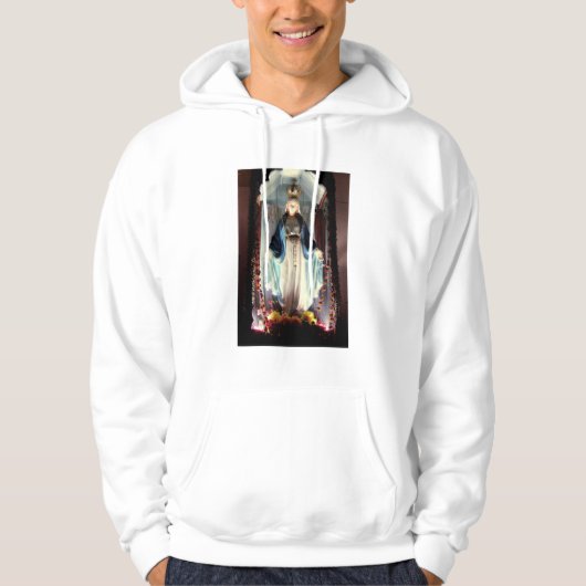 Veste À Capuche Vierge Marie béni - mère de Dieu (Devant)