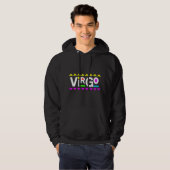 Veste À Capuche Vierge Zodiaque Style 90 (Devant entier)