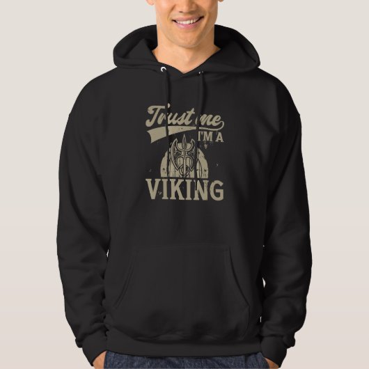 Veste À Capuche Viking axe, Odin, Nordic mythology (Devant)